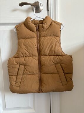 Old Navy Brown Puffer Vest for Kids